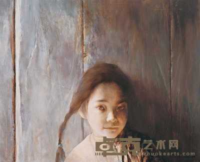 刘德润 1983年作 《银玉》 61×75cm